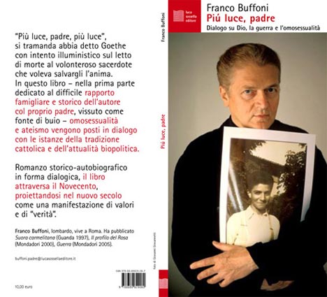 Copertina di Più luce padre Dialogo su Dio la guerra e l' omosessualità