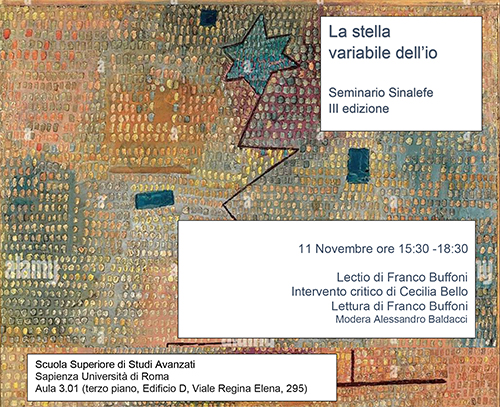 locandina sinalefe stella variabile dell io